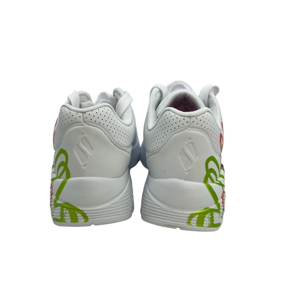 Skechers x JGoldcrown Uno Lite “Spread the Love” Kids Sneakers Size 12 - Picture 4 of 6